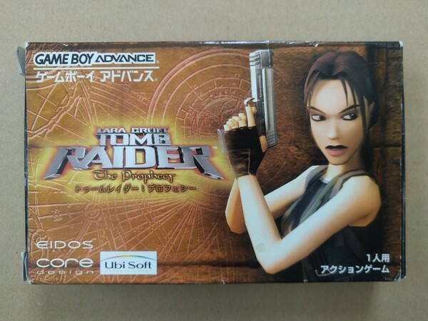 GBA トゥームレイダー プロフェシー Tomb Raider The Prophecy 箱説あり
