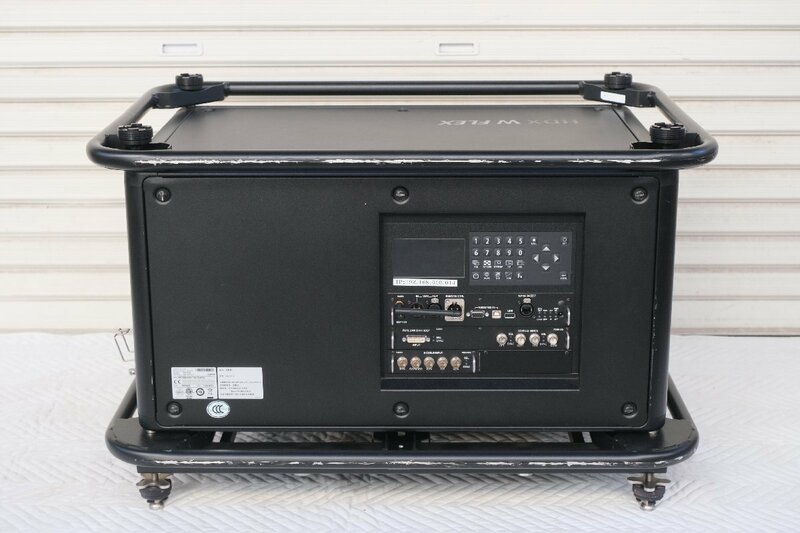 【i1235】【直接取引推奨】BARCO HDX-W18 FLEX DLP デジタルプロジェクター リモコン 説明書 ハードケース付き 格安スタート