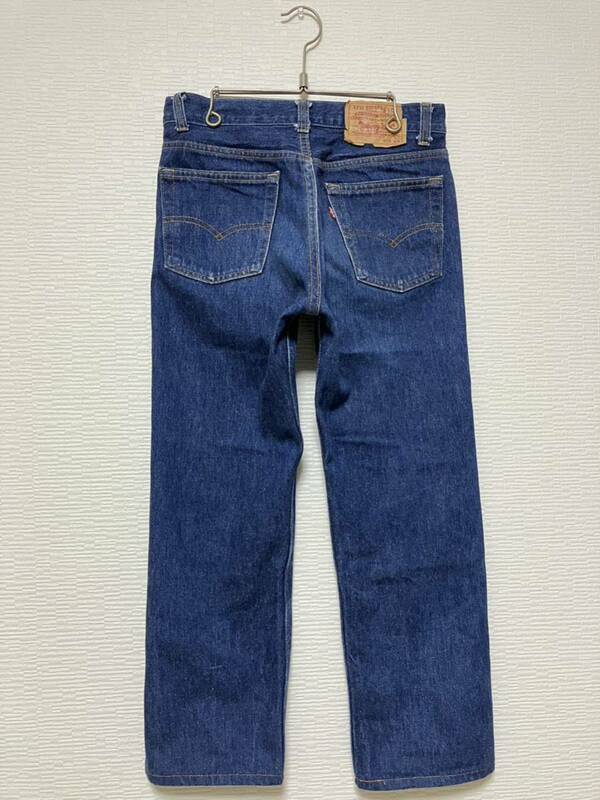 80's USA製 old vintage Levi's 501 denim pants オールド ビンテージ リーバイス デニムパンツ ジーンズ 濃紺 W29 インディゴ アメカジ