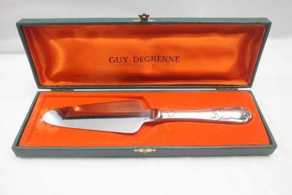 ◇Guy Degrenne ギ・ドグレーヌ カトラリー ケーキサーバー ナイフ フランス製 ステンレス 箱入り