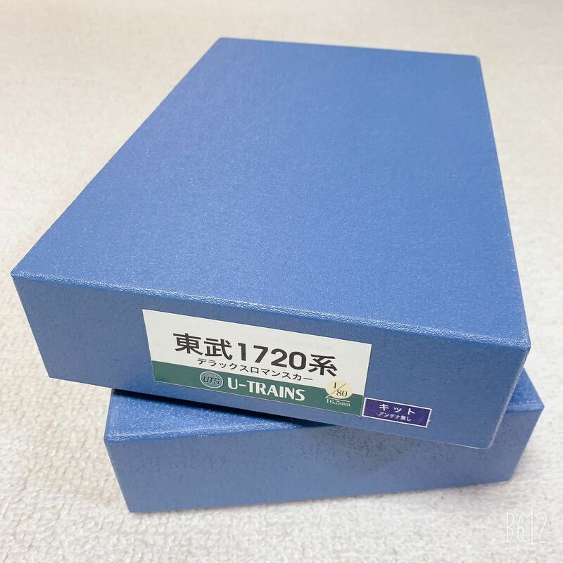 美品・未組立◆UーTRAINS 1/80 16.5mm 東武1720系 デラックスロマンスカー キット（アンテナ無し）