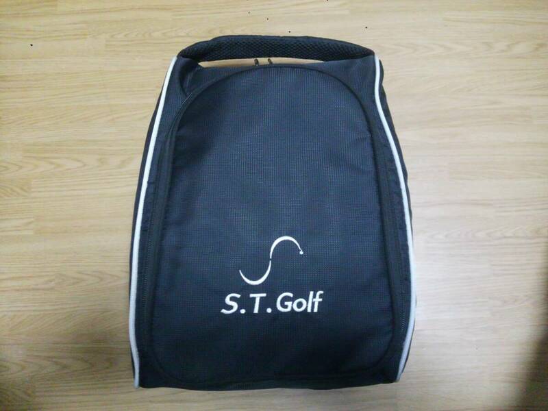 ★美品★S.T. GOLF ゴルフシューズケース