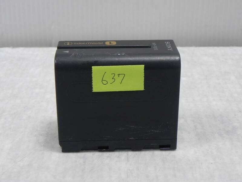 E7257 & ソニービデオカメラ用バッテリーNP-F970 (7.2V-45Wh) 残量637分