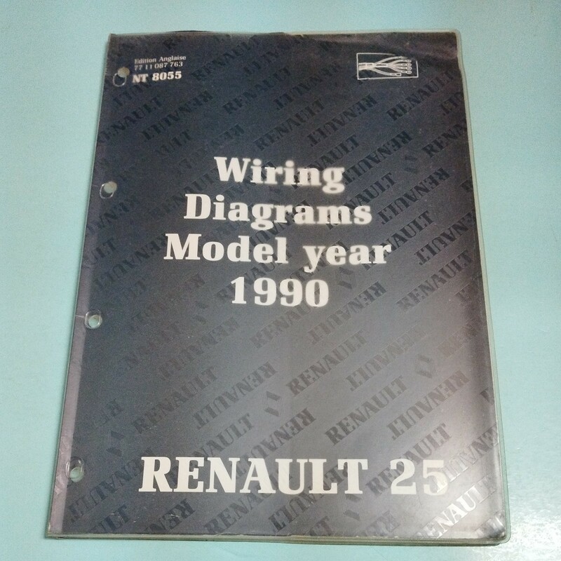 RENAULT25 ルノー25 サービスマニュアル 1990