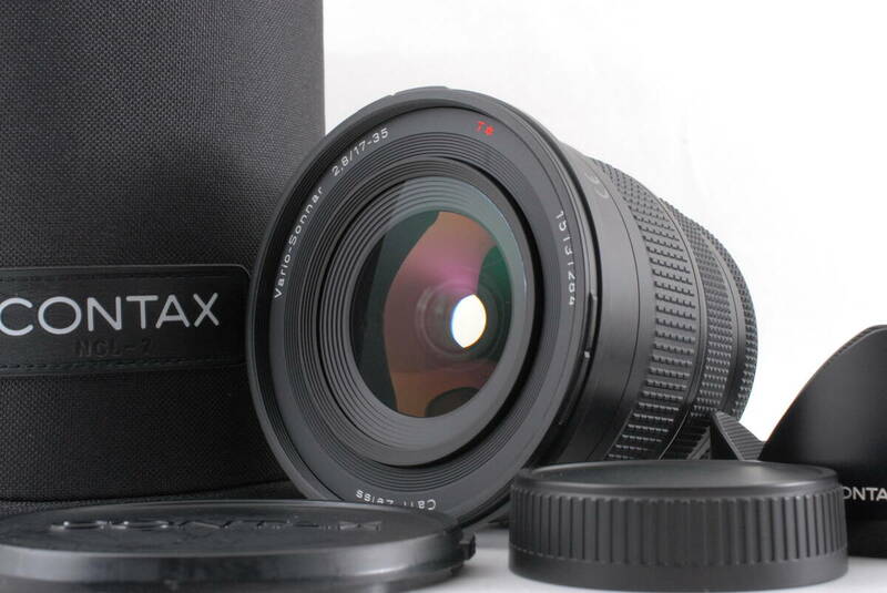 【美品 保障付 動作確認済】 Contax Carl Zeiss Vario-sonnar T * 17-35mm F/2.8 Zoom Lens コンタックス Nマウント用 For N1 NX #Q6838