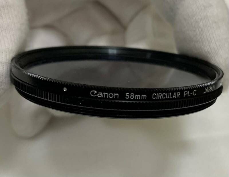 Canon フィルター 58mm CircularPL-C 