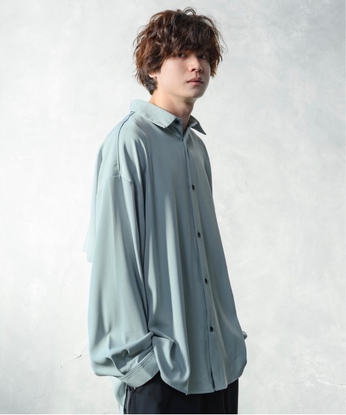 KUUUPY クーピー　Inverted Pleats Shirts