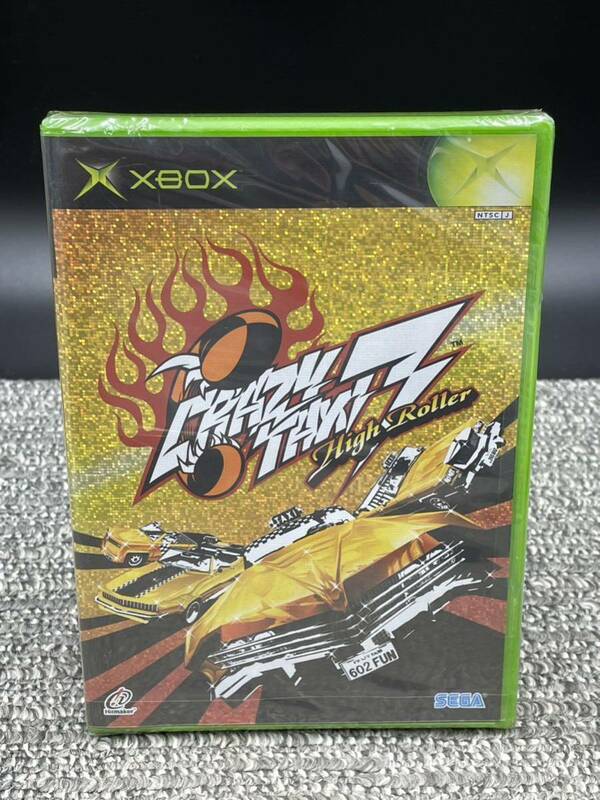 せ１　未開封　XBOX ゲームソフト 　CRAZY TAXI 3 High Roller　クレイジータクシー３　ハイローラー