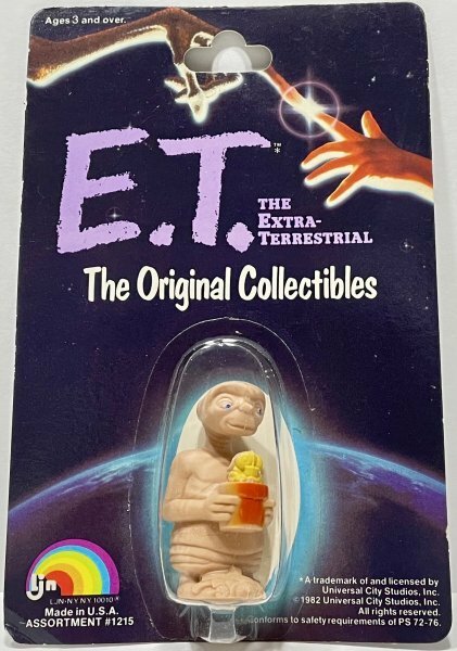 1982 Ljn E.T. PVC フィギュア ET 当時物 ４ ビンテージ ヴィンテージ アメトイ アメリカントイ