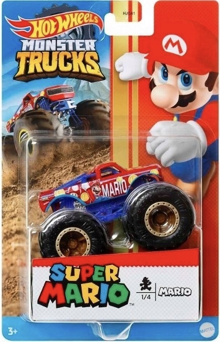 ホットウィール モンスタートラック スーパーマリオ マリオ ミニカー Hot Wheels MONSTER TRUCKS Nintendo SUPER MARIO 任天堂