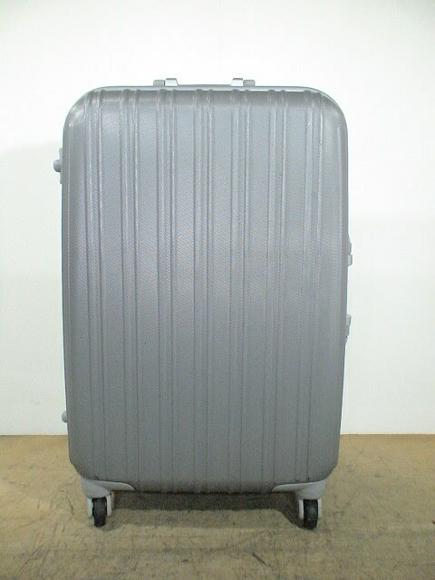 5178　シルバー　軽量　TSAロック付　鍵付　スーツケース　キャリケース　旅行用　ビジネストラベルバック