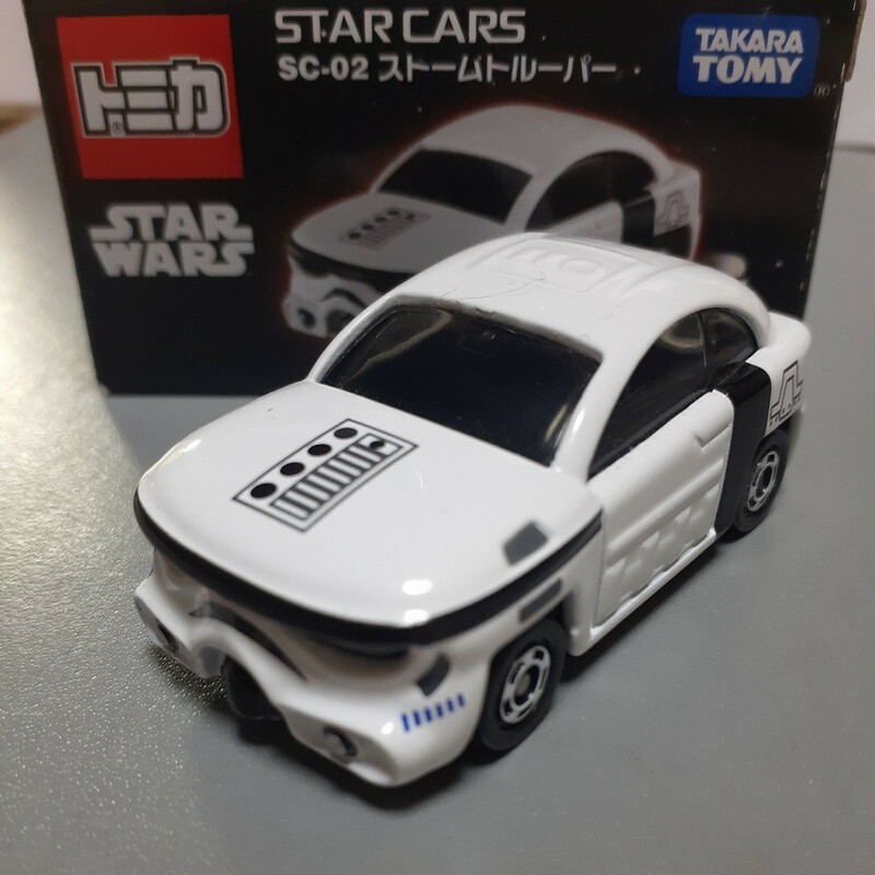 ☆新品未使用☆ キャラクタートミカ ☆ SC-02 ☆ スター・ウォーズ スター・カーズ ☆ ストームトルーパー ☆