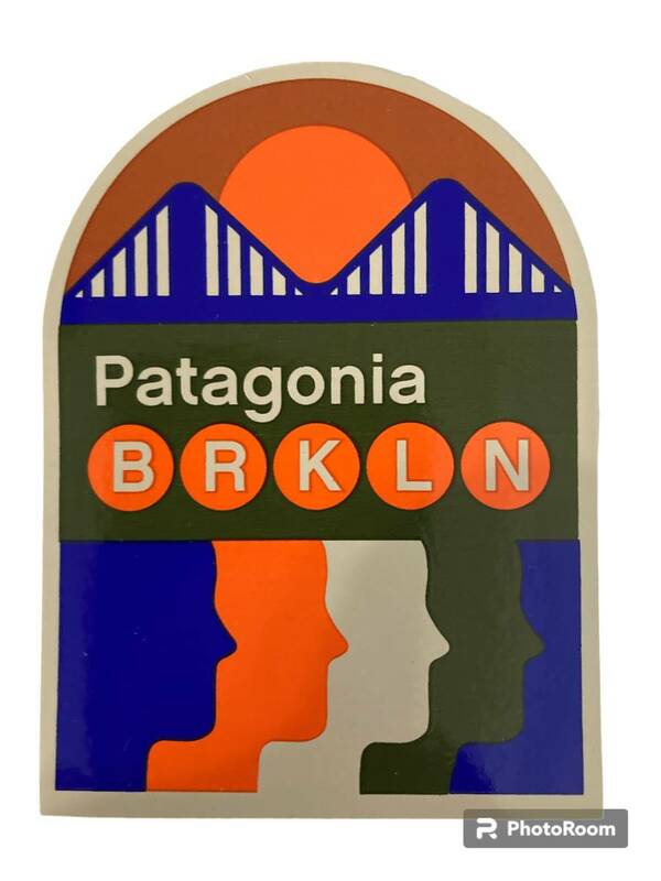 パタゴニア ブルックリン限定 ステッカー 非売品 レア patagonia brooklyn ウィリアムズバーグ