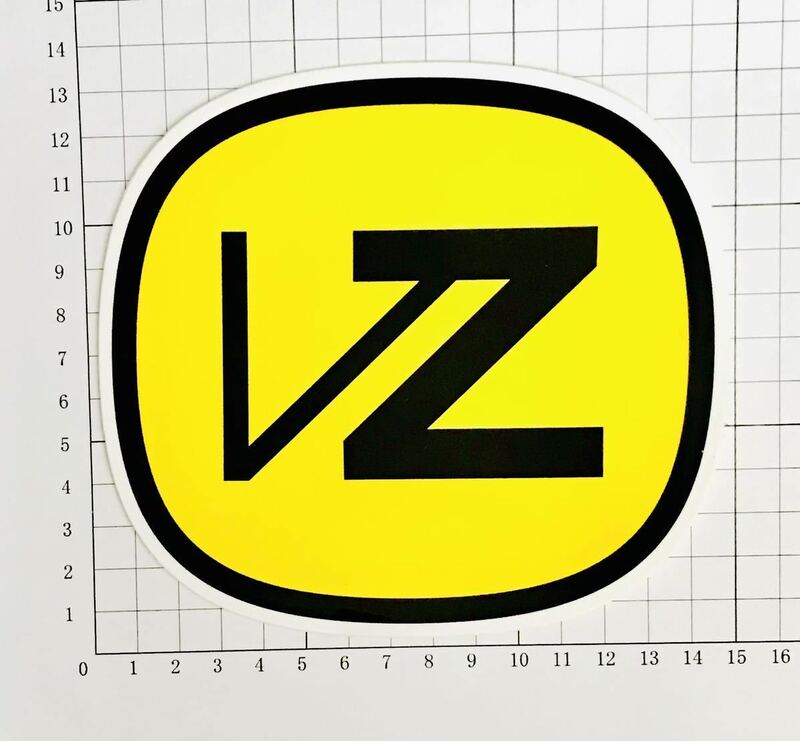 VZ VON ZIPPER TRADEMARK LARGE ステッカー ボン ジッパー トレードマーク大 ステッカーB