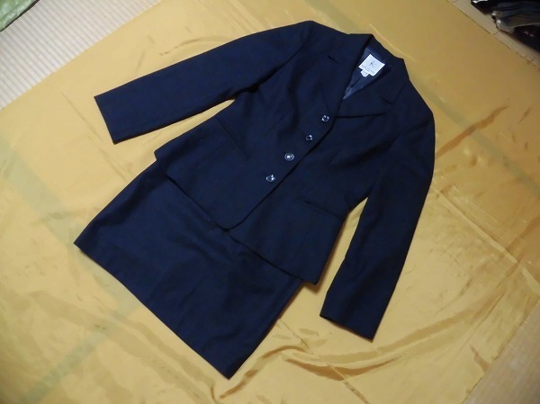 ★KUMIKYOKU スーツ 黒グレー　サイズ２★