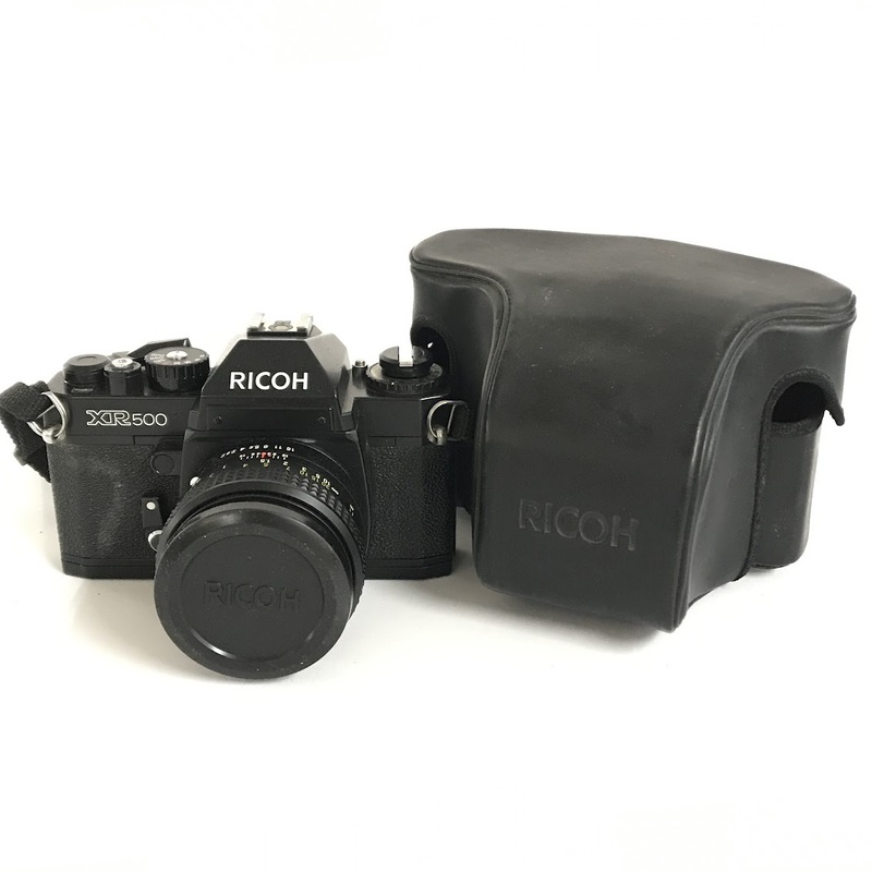 【IT3NUKTM49H0】RICOH リコー XR500 フィルムカメラ 一眼レフ Lens XR RIKENON 1:2 50mm ジャンク