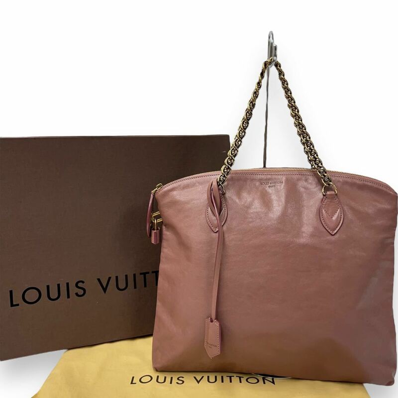 【G230280】LV ルイヴィトン ショルダーバッグ コレクション ロックイットチェーン カーフ M94358 ローズ 定価312,900円