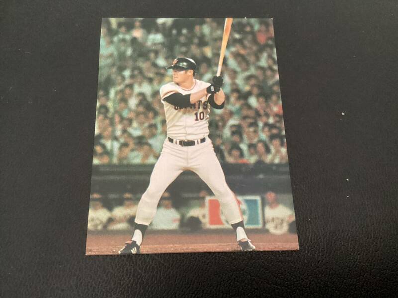 良品　カルビー77年　ジャイアンツ選手カード　張本（巨人）No.103　プロ野球カード