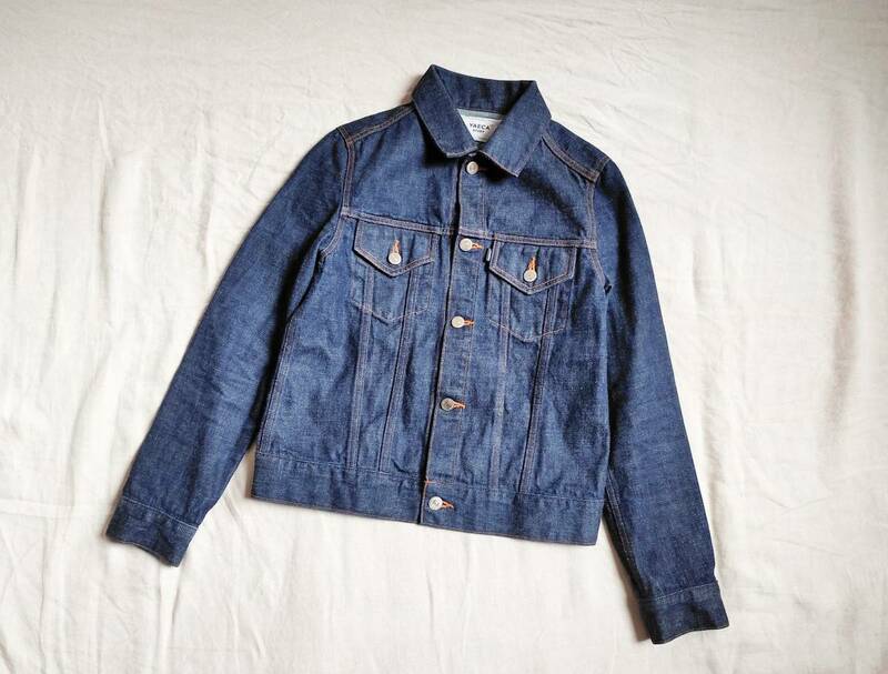 YAECA STUDY 40GJKT DENIM JACKET 3rd ヤエカ Gジャン デニム ジャケット インディゴ XS 青 ブルー デニムジャケット △2