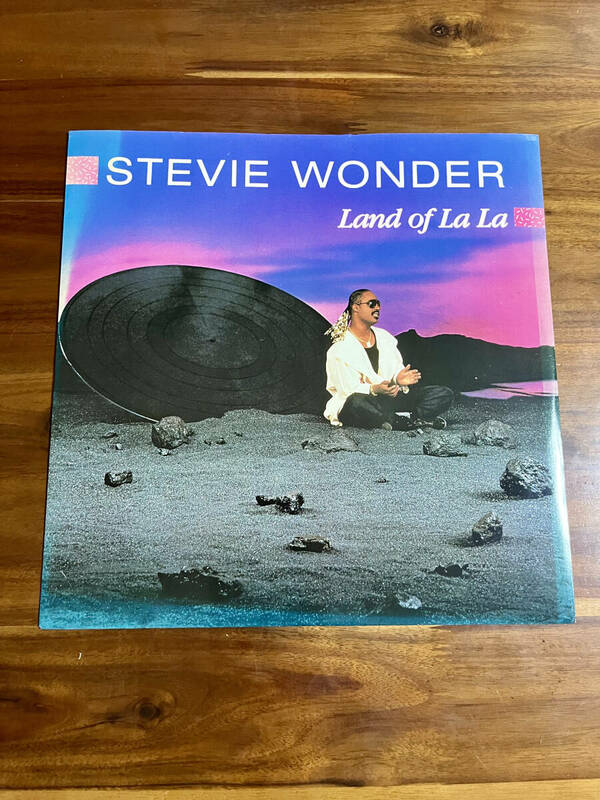 【昭和レトロ】レコード　LP　Stevie Wonder　Land Of La La