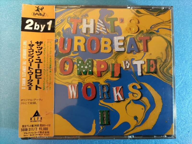 [ＣＤ 2枚組] THAT'S EUROBEAT ザッツ・ユーロビート ～ザ・コンプリート・ワークスⅡ THE COMPLETE WORKS