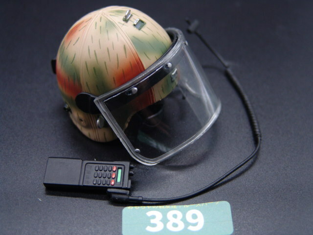 【 OD389 】1/6ドールパーツ：Medicom製 GSG9 ヘルメットセット【 長期保管・ジャンク扱い品 】