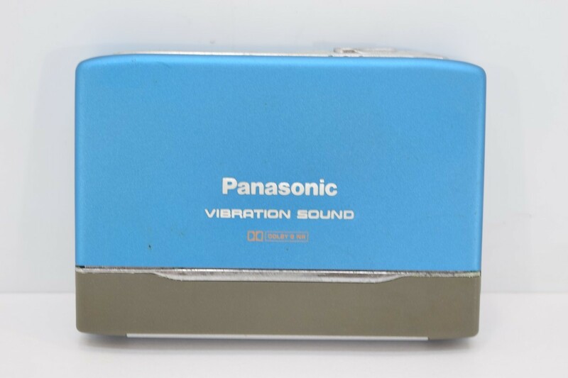 Panasonic パナソニック RQ-SX5 S-XBS STEREO CASSTTE PLAYER ステレオ カセットプレーヤー ポータブル ブルー 青 RK-369M/612