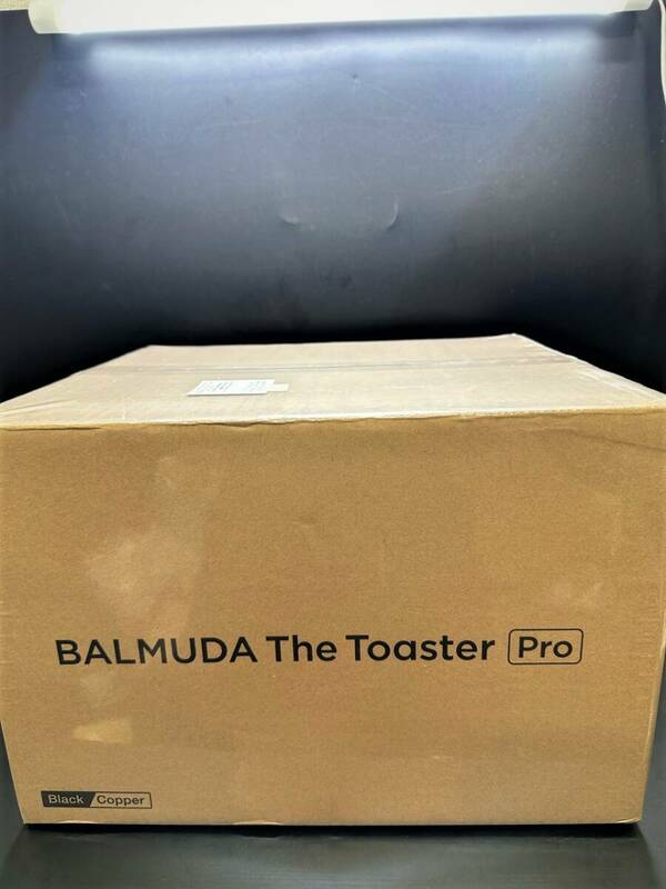 新品　未開封品　BALMUDA　バルミューダ　The Toaster Pro　トースター　K11A-SE-BK　SK00259