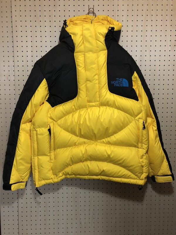 【M】SUPREME THE NORTH FACE 800-FILL HALFZIP HOODED PULLOVER YELLOW シュプリーム ザ ノース フェイス ダウン ジャケット 黄色 T36