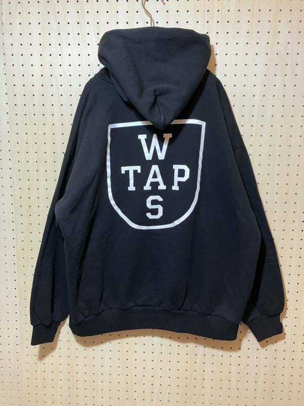 【03】 WTAPS SNEAK collection SWEAT FOODIE BLACK ダブルタップス スニーク コレクション スウェット パーカー フーディ ブラック F352