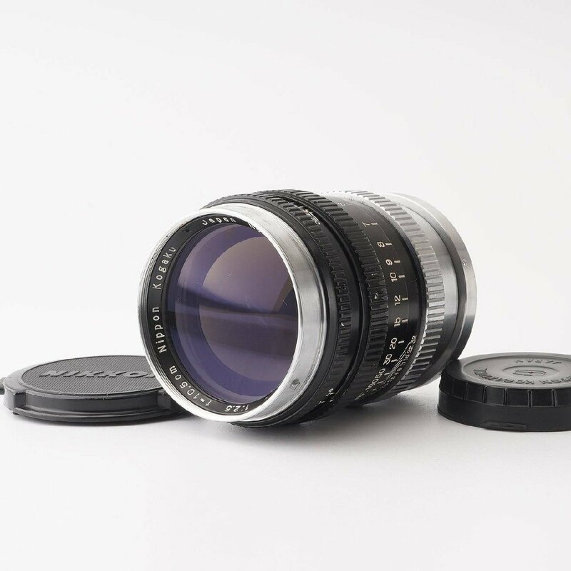 ニコン Nippon Kogaku NIKKOR P.C 10.5cm 105mm f/2.5 Sマウント