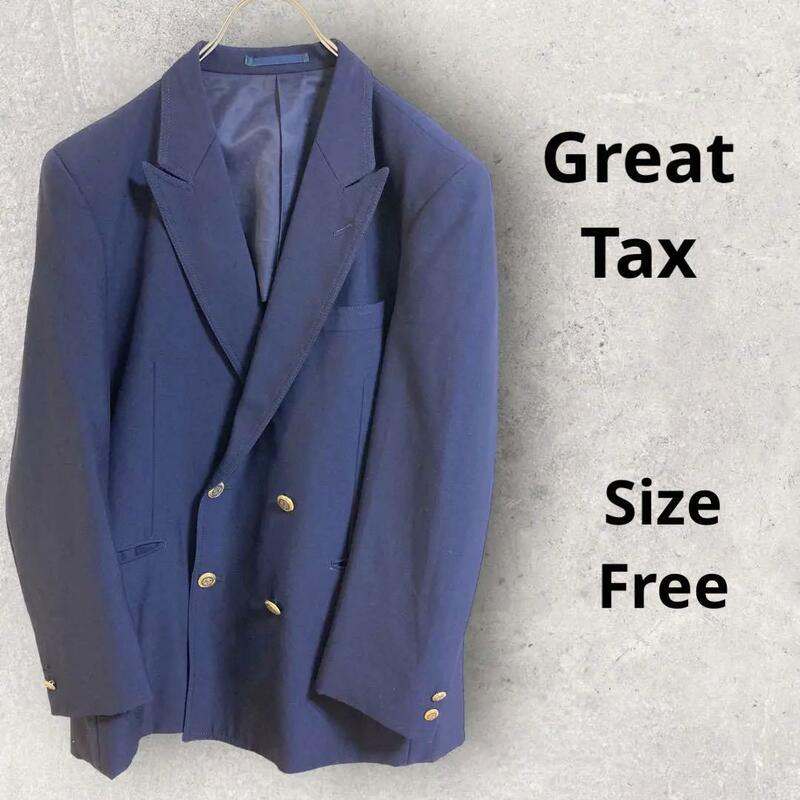21311 Great Tax【F】ネイビースーツ　ゴールドボタン　制服風