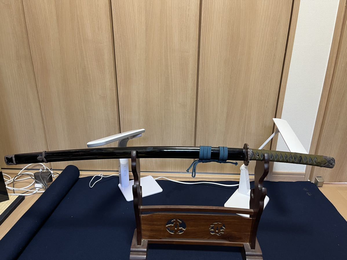 全長　103cm 鞘　75.5cm 日本刀　半太刀　拵え　外装　居合刀 居合