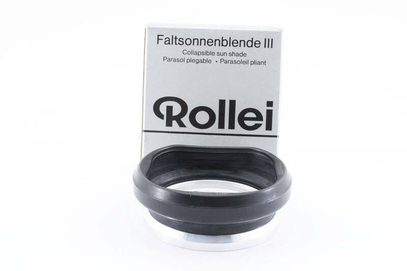 とても希少な元箱付 ★極上品★ ROLLEIFLEX ローライフレックス 2.8F Planar 80mm F2.8 レンズフード (3700)