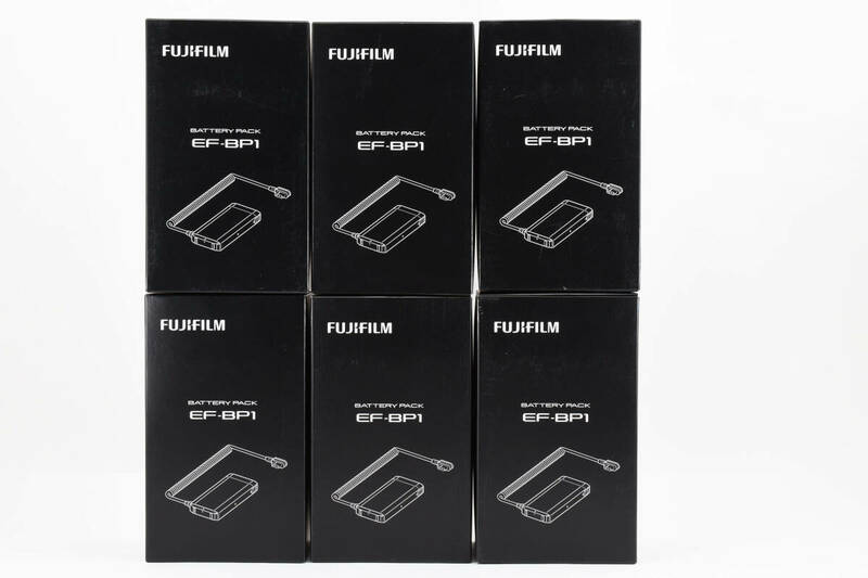 FUJIFILM フジフイルム 富士フイルム バッテリーパック EF-BP1 6個セット (3641)