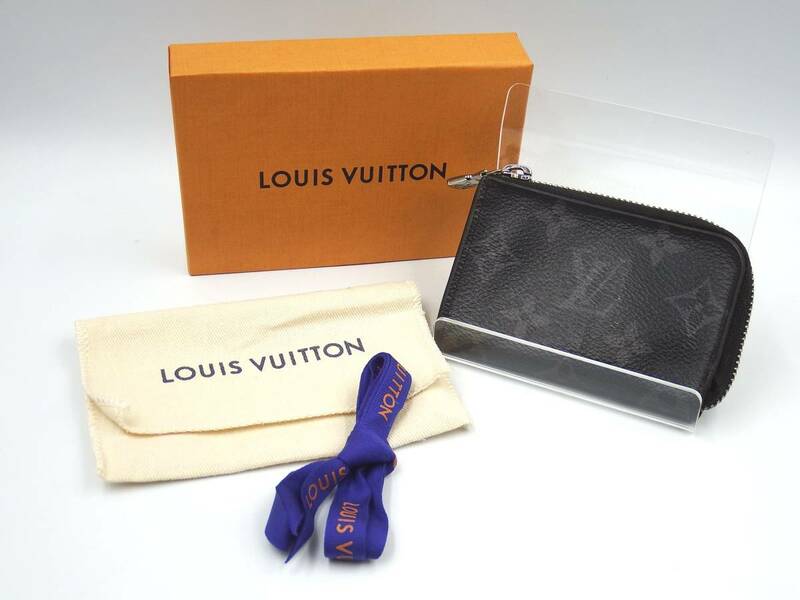 ◇Louis Vuitton/ルイ・ヴィトン/コインケース/ポルトモネ ジュール/モノグラム/エクリプス/M63536/箱・保存袋付き