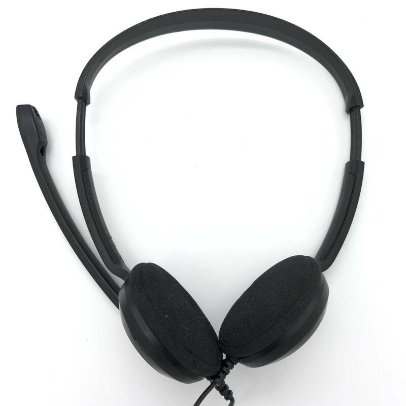SENNHEISER　ゼンハイザー　PC5　ヘッドセット　ブラック　開放型　両耳　軽量　コンパクト　有線　ノイズキャンセリング