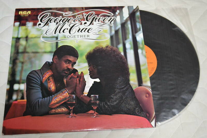 12(LP) GEORGE & GUEN McCrae Together 帯なし日本盤　概ね美品