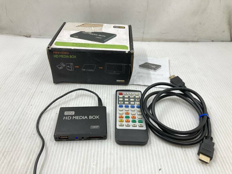 複数入荷　●MINI VIDEO HD MEDIA BOX 1080P　GS-MDPHD　中古品