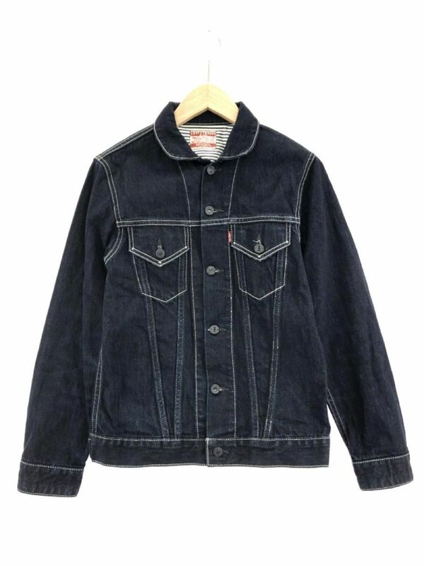 LEVI'S リーバイス Gジャン デニム ジャケット sizeM/紺 ■■ ☆ ebb3 メンズ