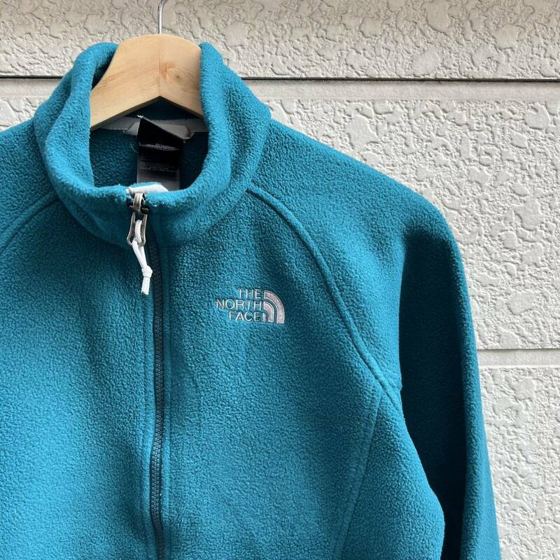 USED USA古着 ノースフェイス フリースジャケット ダークグリーン THE NORTH FACE レディース ジップ アメリカ古着 vintage ヴィンテージ