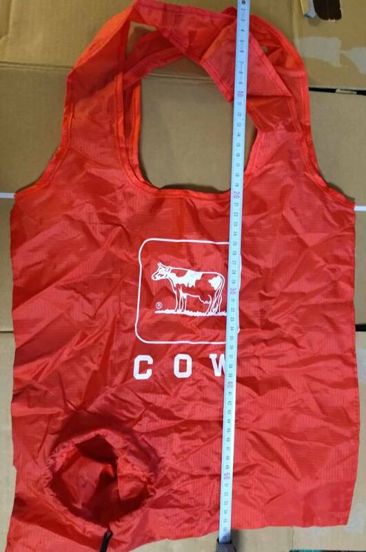 牛乳石鹸 カウブランド 赤箱 デザイン エコバッグ　エコ バッグ Cow Brand Soap Kyoshinsha tote reusable eco bag