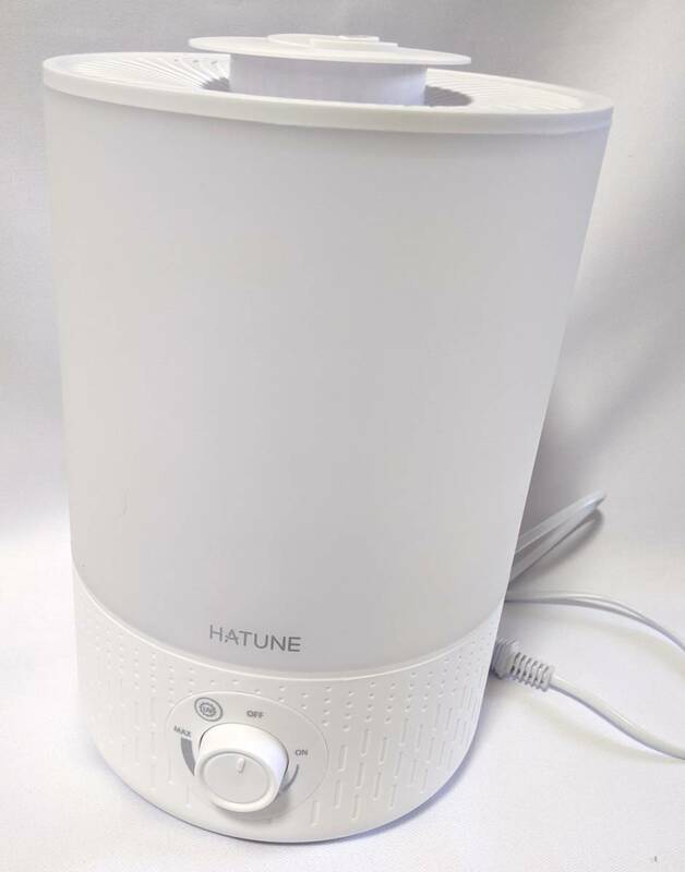 【1円出品】HATUNE 超音波式加湿器 LH-2020 ホワイト 取扱い説明書付き