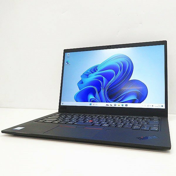 ▽Lenovo ThinkPad X1 Carbon X1 (20QE-S8BV00) Core i7-8565U/16GB/M.2SSD256GB/Wi-Fi/Bluetooth/WEBカメラ/Win11Pro_64bit/14型