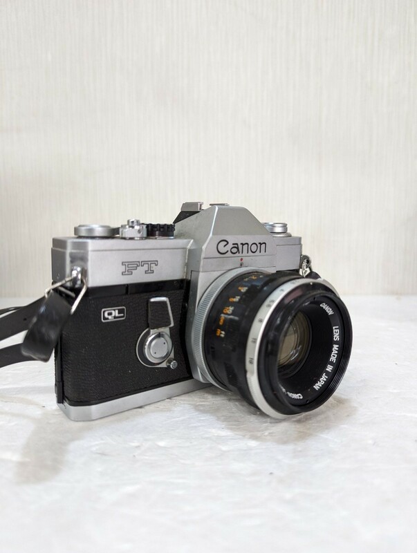 [K 2781] Canon FT QL キャノン フィルムカメラ 1:1.8 50mm CANON