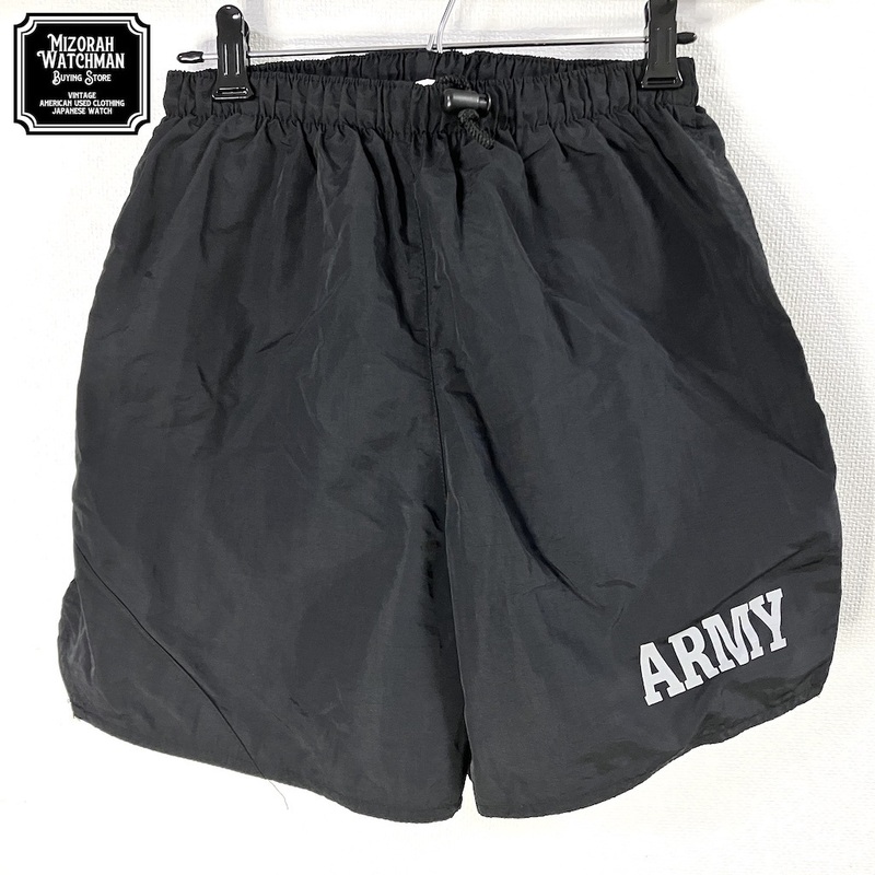★ 希少デッドストック SOFFE ソフィー U.S. ARMY / Army Nylon Shorts (Made by Soffe) トレーニングショーツ サイズ：M