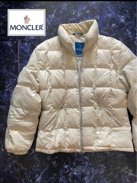 モンクレール MONCLER グレノーブル ダウンジャケット ビンテージ 白