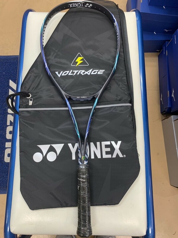 【YONEX VR5V(345)UXL1】YONEX(ヨネックス) ボルトレイジ5V UXL1 ターコイズブルー ソフトテニス　新品未使用　ケース付き　前衛