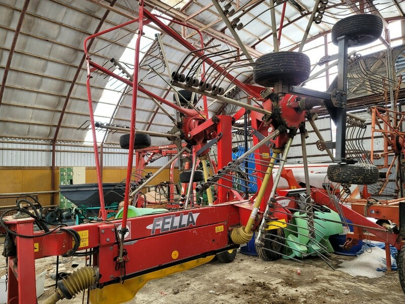 FRLLA 2015 TS671 レーキ　農機具　牧草　酪農　畑　トラクター　北海道　農業機械　ツインレーキ