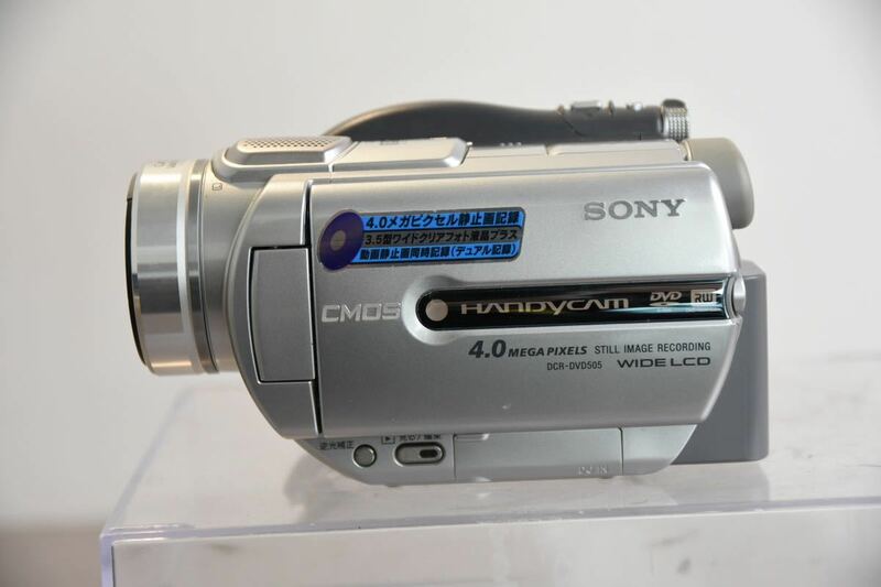 デジタルビデオカメラ SONY ソニー ハンディカム DCR-DVD505 240206W21